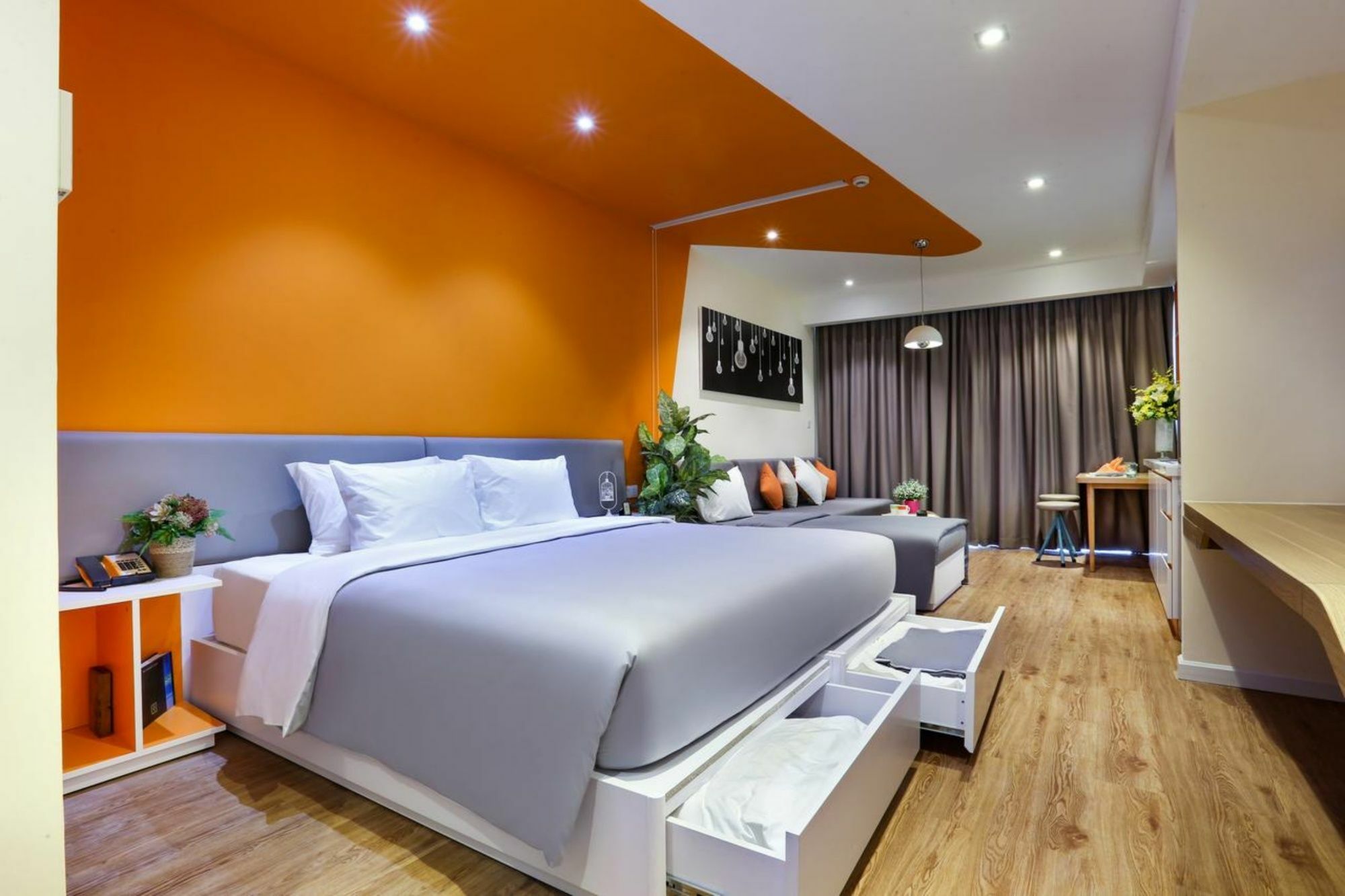 Parama Apartments Balcony Beachfront ニャチャン エクステリア 写真