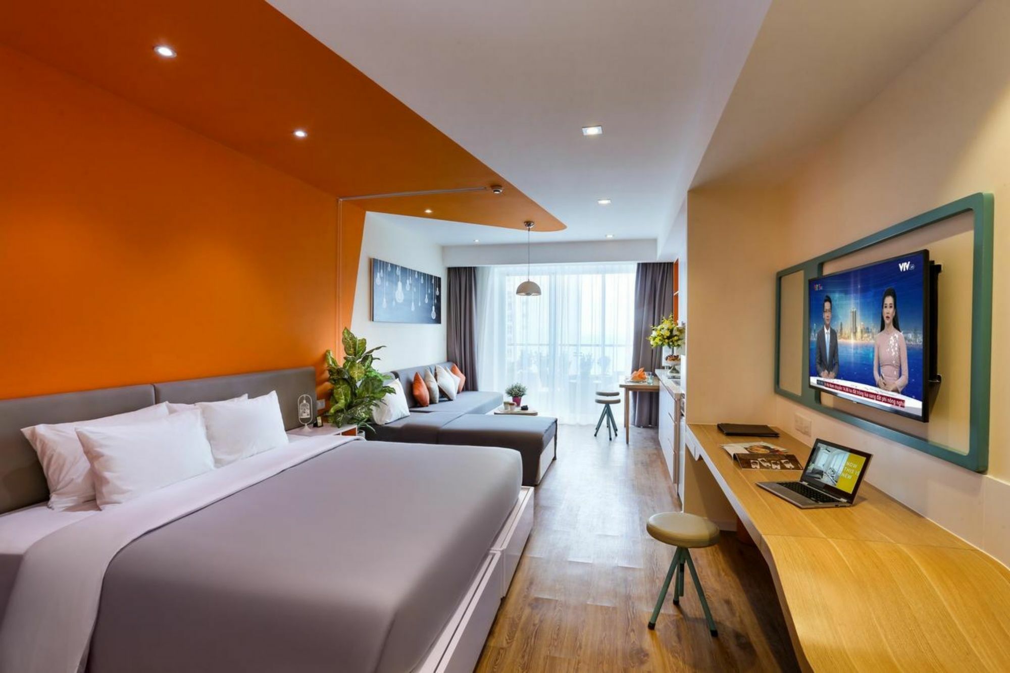 Parama Apartments Balcony Beachfront ニャチャン エクステリア 写真