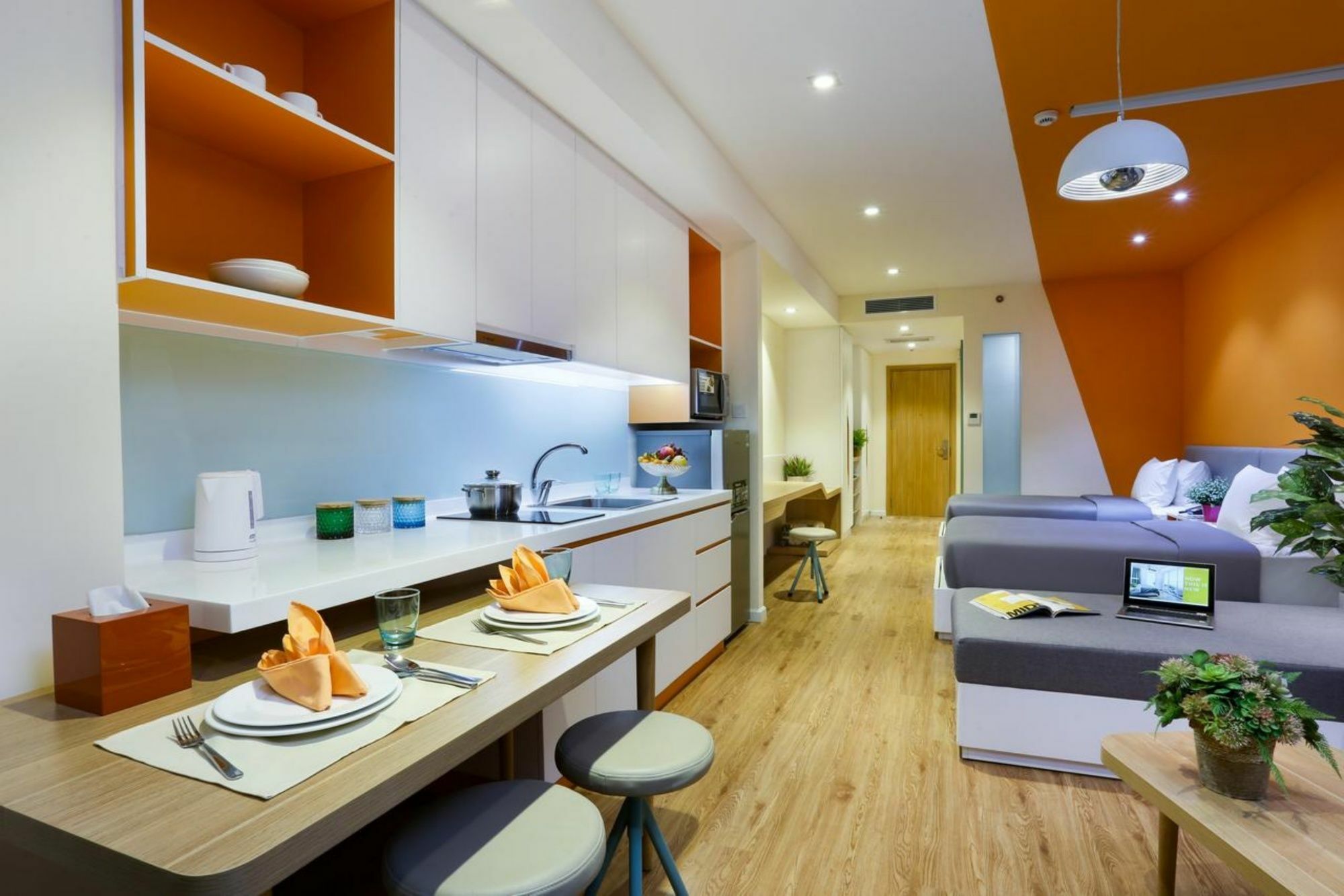 Parama Apartments Balcony Beachfront ニャチャン エクステリア 写真